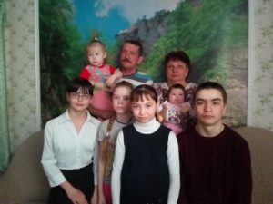 Балаганск семья Лебедевых